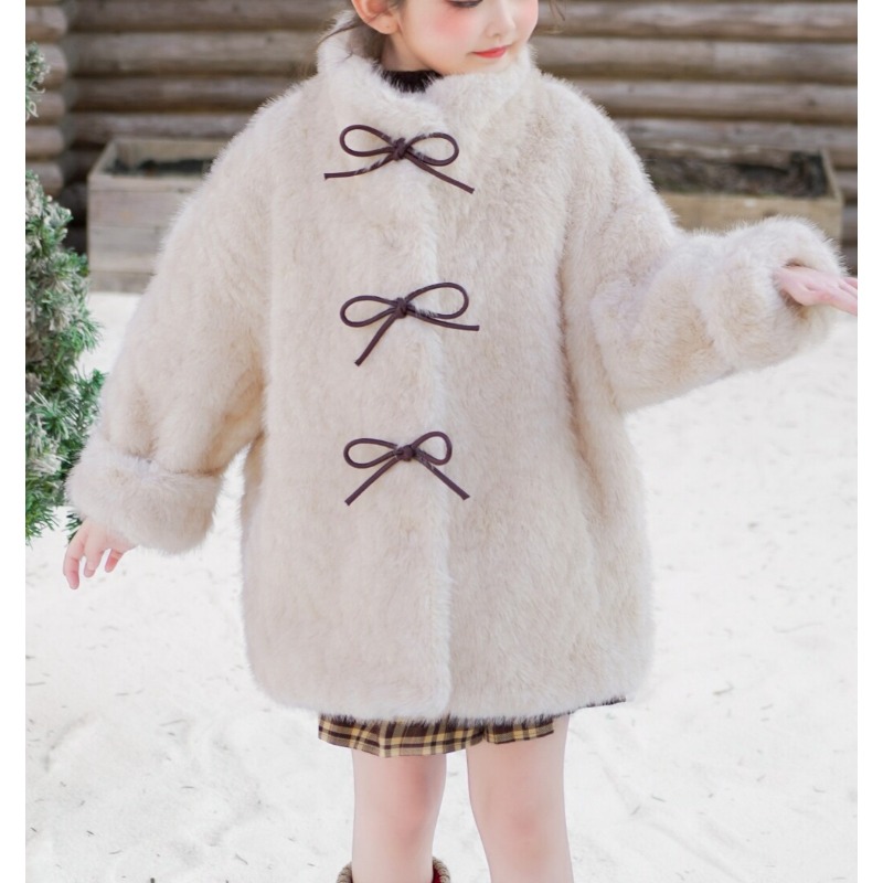 Winter Clothing For Babies - เสื้อผ้าฤดูหนาวสำหรับเด็กผู้หญิง เสื้อแจ็คเก็ตขนเฟอร์อุ่นๆ เสื้อผ้าฝ้ายขนเฟอร์สีชมพูสำหรับเด็ก เสื้อสเวตเตอร์ขนแกะหนาสำหรับเด็กเล็ก