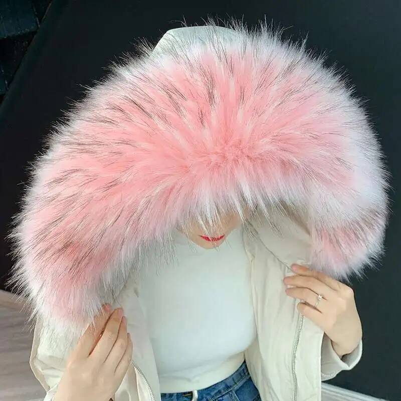 Winter Clothing For Sale - ที่ถอดออกได้ Faux FUR COLLAR ขนาดใหญ่พิเศษ WARM
