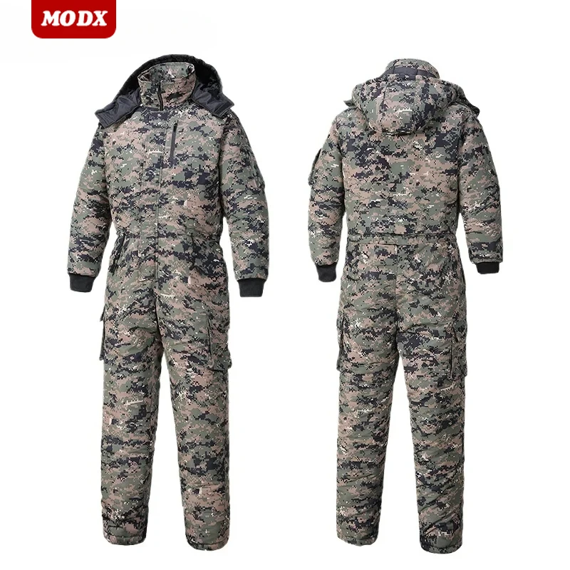ผู้ชายฤดูหนาว Thicken One-piec - Winter Clothing Storage บทวิจารณ์และราคา