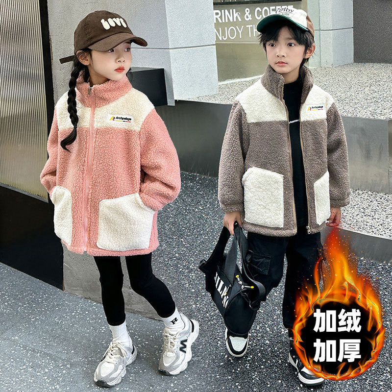 เด็ก LambWool เสื้อฤดูหนาวชายห - Winter Clothing Activity บทวิจารณ์และราคา