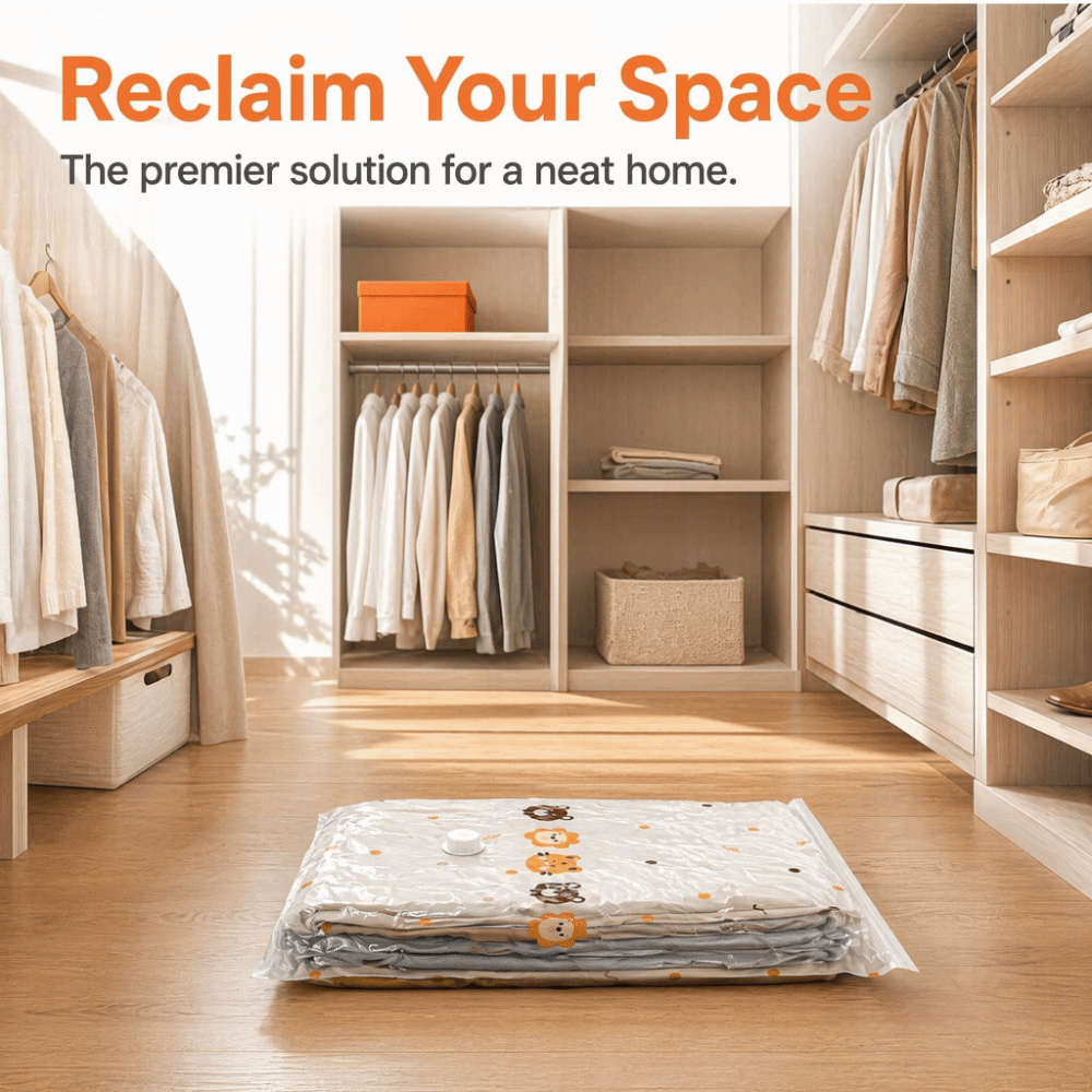 ถุงเก็บของสูญญากาศแบบหนา ทนทาน - Winter Clothing Storage บทวิจารณ์และราคา