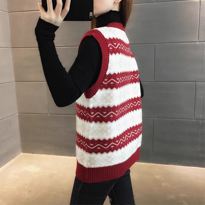 เสื้อกั๊กถักไหมพรมผู้หญิง สไตล - Winter Clothing Trends 2025 Women'S บทวิจารณ์และราคา