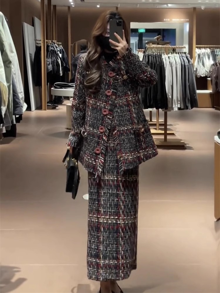 ชุดเซ็ตสองชิ้น เสื้อโค้ทสไตล์ห - Winter Clothing For Sale บทวิจารณ์และราคา