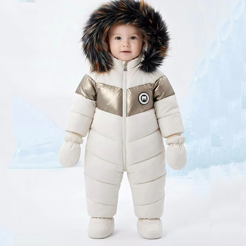 ชุดรอมเปอร์เด็กแรกเกิดฤดูหนาวพ - Winter Clothing For Babies บทวิจารณ์และราคา