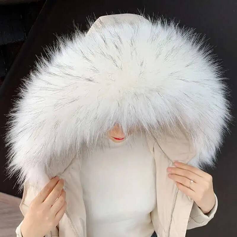 ที่ถอดออกได้ Faux FUR COLLAR ข - Winter Clothing For Sale บทวิจารณ์และราคา