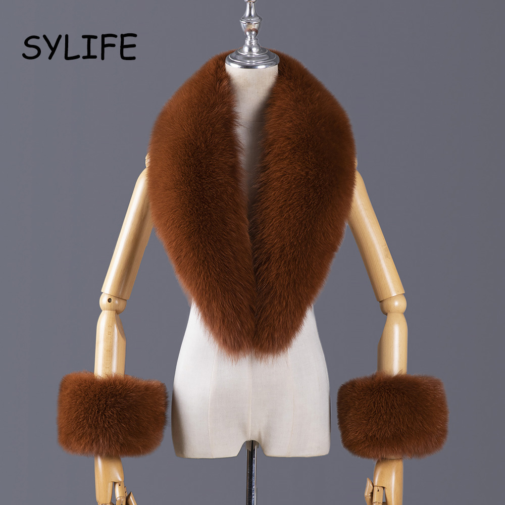 ปกเสื้อและผ้าพันคอขนสุนัขจิ้งจ - Winter Clothing For Sale บทวิจารณ์และราคา